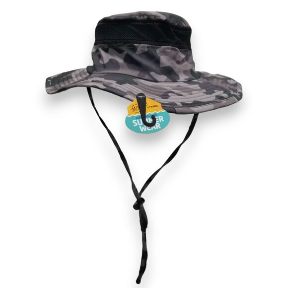 24/7 Life Outdoor‎ Breathable Larry Bucket Hat In Grey Camo - Size OS - Picture 1 of 7